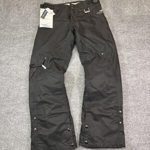 Ocean & Earth Snow Pants Mens Small Black Insulated Ski Water Resistant 32x29